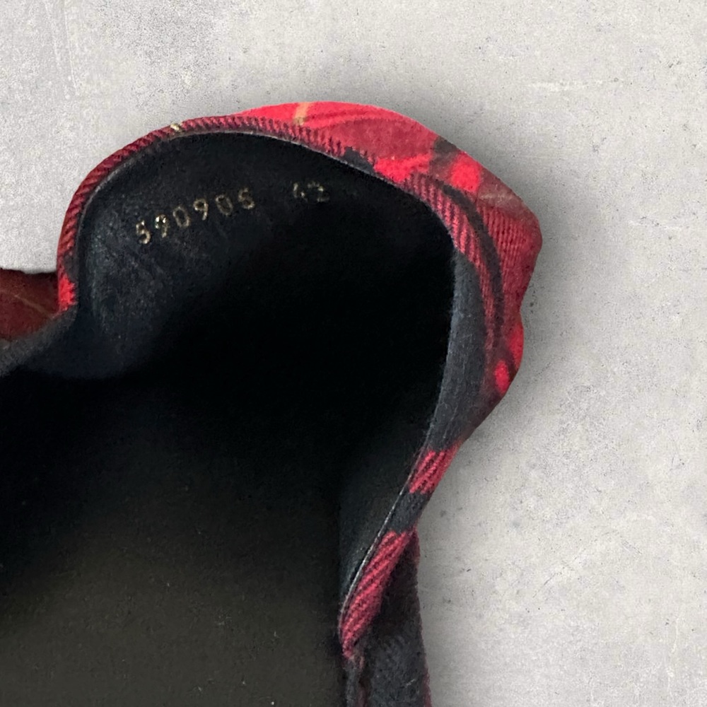 Balenciaga Cosy Tartan Slippers - Picture 5 of 7